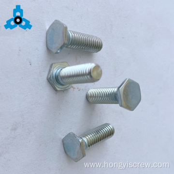 Galvanized Thin Hex Cap Bolt Steel